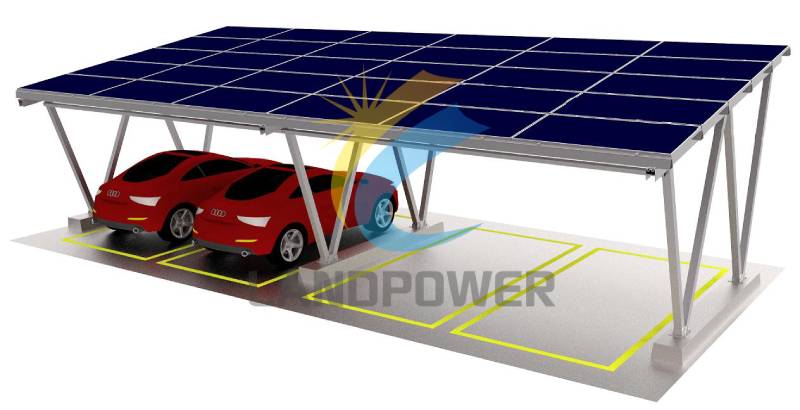 aluminium solar carport structure